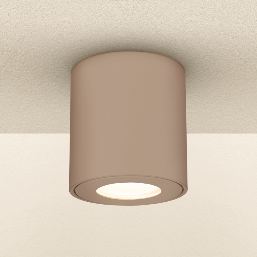 Brilagi - Badkamerspot MIA 1x GU10/30W/230V 84x80 mm beige IP54
