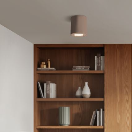 Brilagi - Badkamerspot MIA 1xGU10/30W/230V 84x80 mm beige IP44