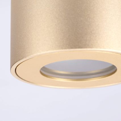 BRILAGI - Badkamerspot MIA 1xGU10/30W/230V 84x80 mm goud IP54