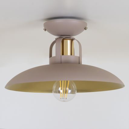 Brilagi - Bevestigde hanglamp FLAMENGO 1xE27/60W/230V beige