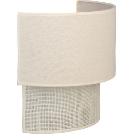 Brilagi - BOHO ECO LED-wandlamp 1xE27/10W/230V, crème