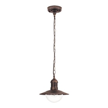 Brilagi - Buitenhanglamp MOLDE 1xE27/60W IP44 brons/patina