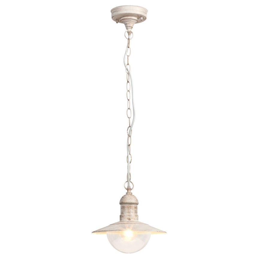 Brilagi - Buitenhanglamp MOLDE 1xE27/60W IP44 wit/patina