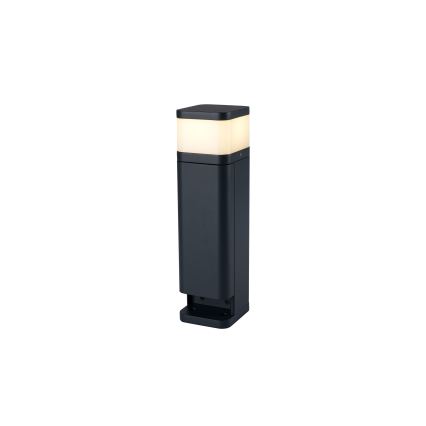 Brilagi - Buitenlamp PILLAR met 2 SCHUKO-stopcontacten, 1xG9/11W/230V, IP44, antraciet