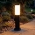 Brilagi - Buitenlamp met 2 SCHUKO-stopcontacten NOVA 1xE27/15W/230V 40 cm IP44 zwart
