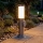 Brilagi - Buitenlamp met 2 stopcontacten 1xE27/15W/230V 40 cm IP44 mat chroom