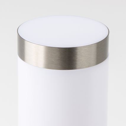 Brilagi - Buitenlamp met sensor NOVA 1xE27/15W/230V 40 cm IP44 mat chroom