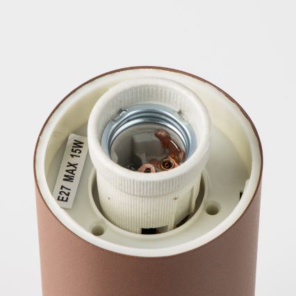 Brilagi - Buitenlamp NOVA 1xE27/15W/230V 40 cm IP44 bruin