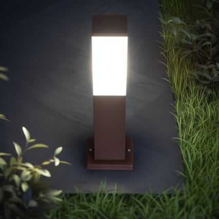 Brilagi - Buitenlamp NOVA 1xE27/15W/230V 40 cm IP44 bruin
