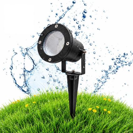 BRILAGI - Buitenlamp TERRA 1xGU10/50W/230V IP65 zwart