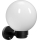 Brilagi - Buitenmuurlamp met bewegingssensor HARBOR 1xE27/40W/230V IP33 zwart/wit