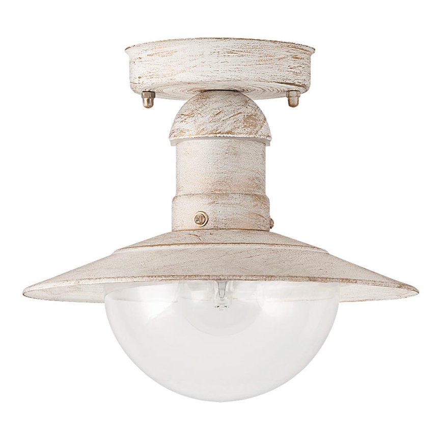 Brilagi - Buitenplafondlamp MOLDE 1xE27/60W IP44 wit/patina