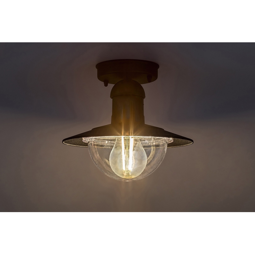 Brilagi - Buitenplafondlamp MOLDE 1xE27/60W IP44 zwart