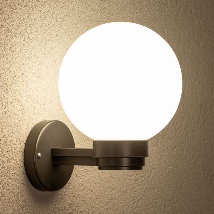 BRILAGI - Buitenwandlamp HARBOR 1xE27/40W/230V IP33 antraciet/wit