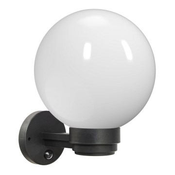 Brilagi - Buitenwandlamp met bewegingssensor HARBOR 1xE27/40W/230V IP33 antraciet/wit