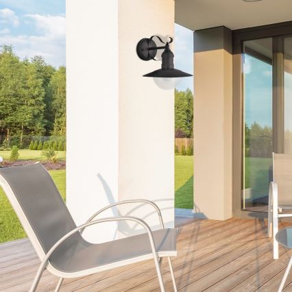 Brilagi - Buitenwandlamp MOLDE 1xE27/60W/230V IP44 zwart