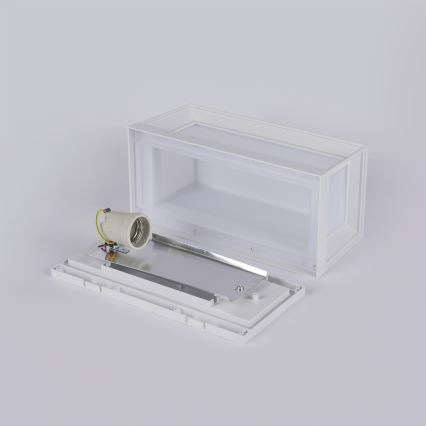 Brilagi - Buitenwandlamp PARKER 1xE27/60W/230V wit IP44