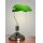 Brilagi - Bureaulamp BANK OFFICE 1xE27/60W/230V zwart/zilver/groen