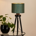 Brilagi - Bureaulamp BOSTON ROLLER 1xE27/15W/230V stro groen/goud