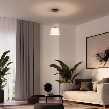 Brilagi - CERIA LED-hanglamp aan kabel 1xE27/40W/230V Ø25 cm grijs