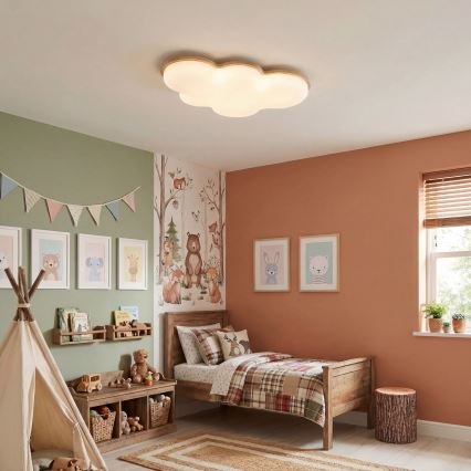 Brilagi - CLOUD LED-plafondlamp voor kinderen, 54W/230V, wit