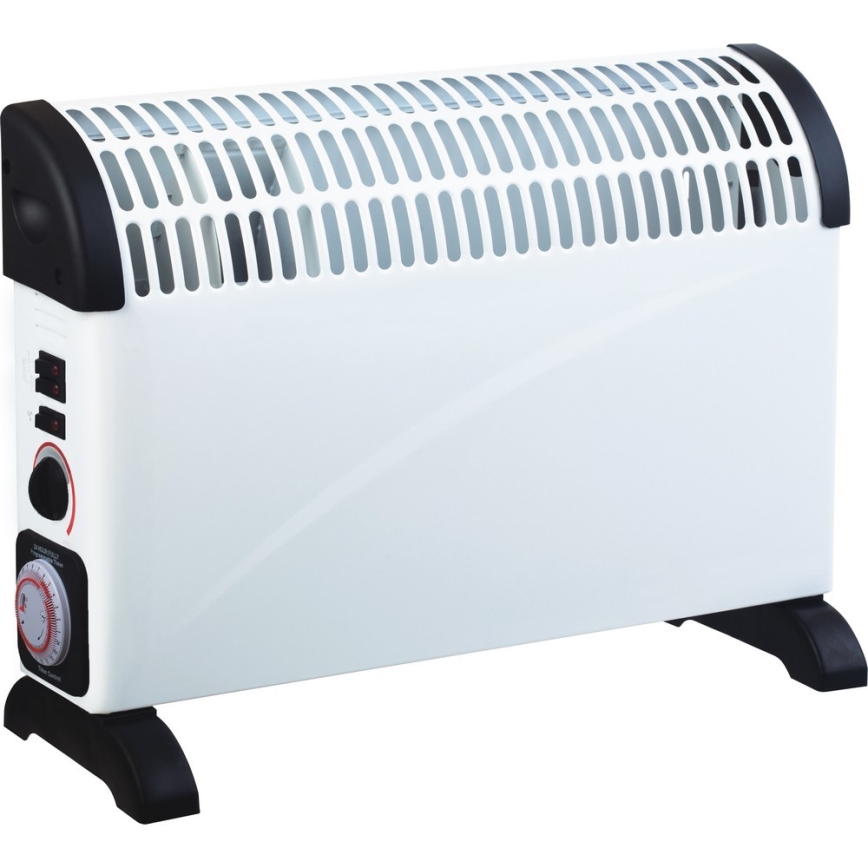 Brilagi - Convecteur à air chaud 750/1250/2000W minuteur/thermostat