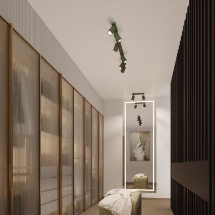 Brilagi - CRESTO LED-spot 2xGU10/10W/230V groen