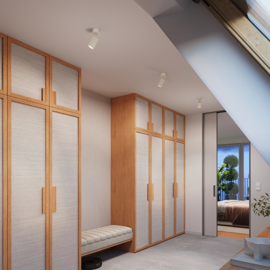 Brilagi - CRESTO spotlamp 1xGU10/10W/230V crème