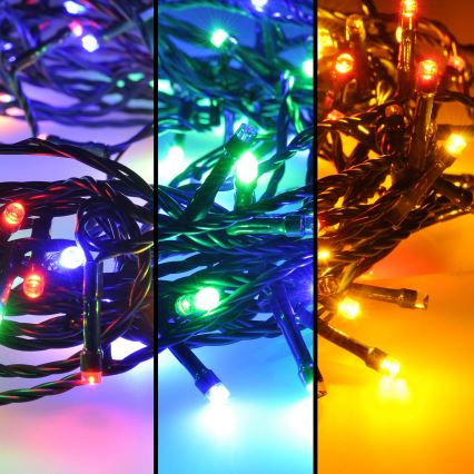 Brilagi - Decoratieve LED Lichtketting voor Buiten 100xLED/8 functies 13 m IP44 meerdere kleuren