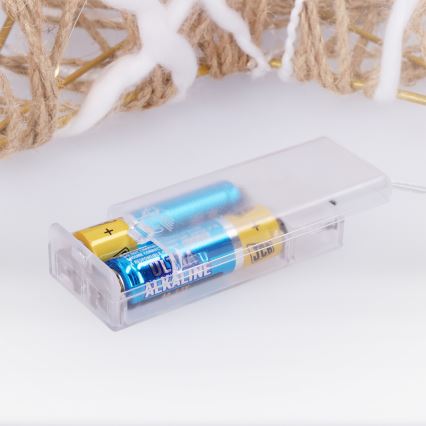 Brilagi - Décoration de Noël à LED (2xAA) 34x31 cm, sapin