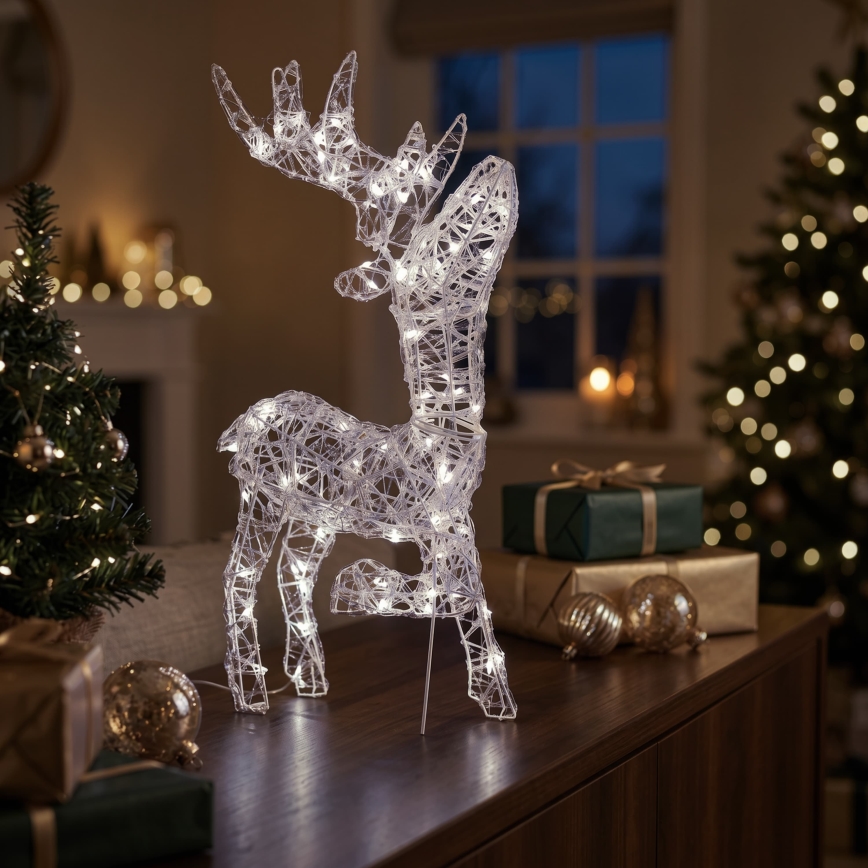 BRILAGI - Décoration de Noël extérieure LED/3,3W/230V IP44 60x37 cm renne