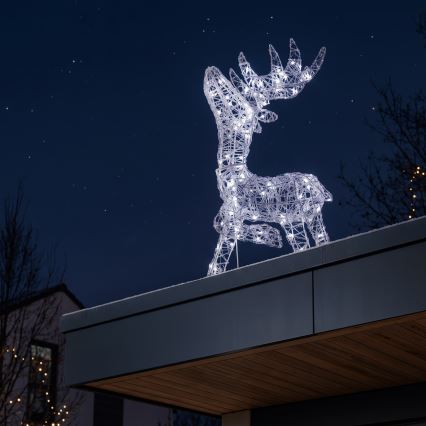 BRILAGI - Décoration de Noël extérieure LED/3,3W/230V IP44 60x37 cm renne