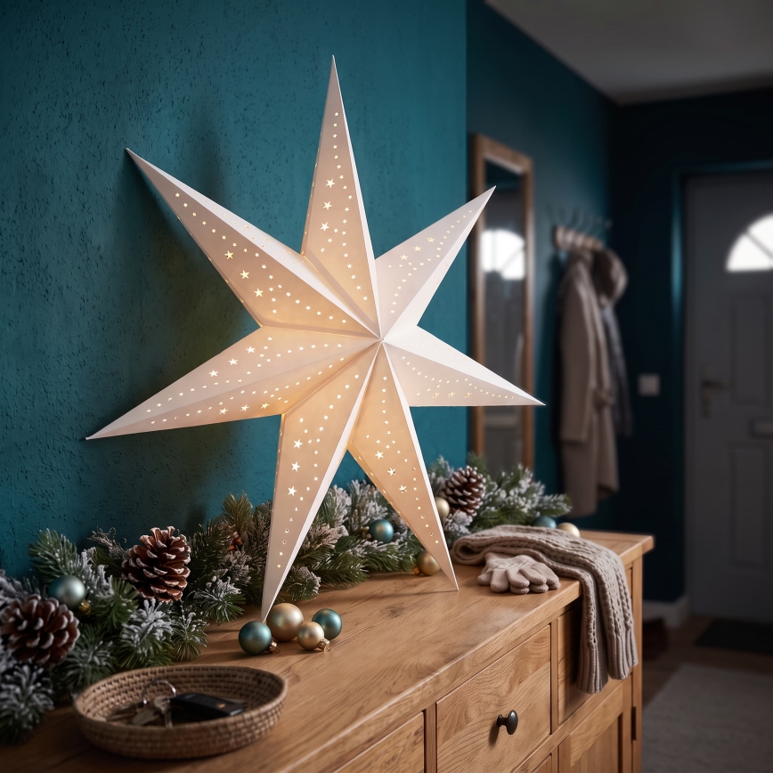 BRILAGI - Décoration de Noël LED/2xAA 100 cm étoile