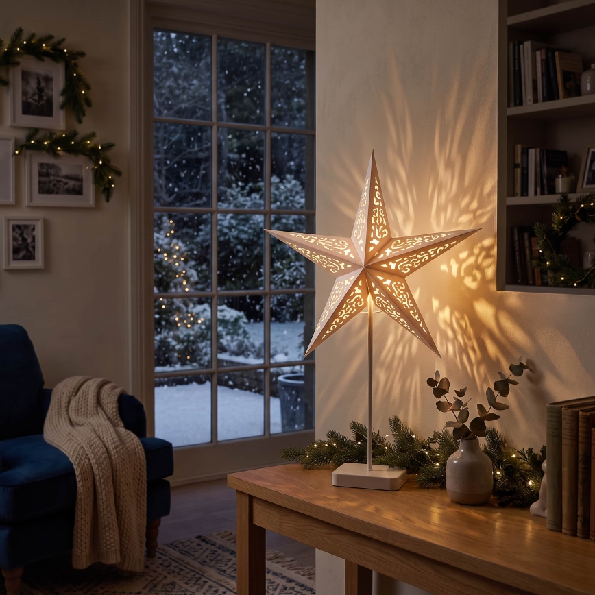 BRILAGI - Décoration de Noël LED/3xAA 60x40 cm étoile
