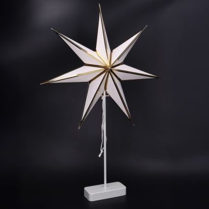 Brilagi - Décoration de Noël LED/3xAA 66x40 cm étoile