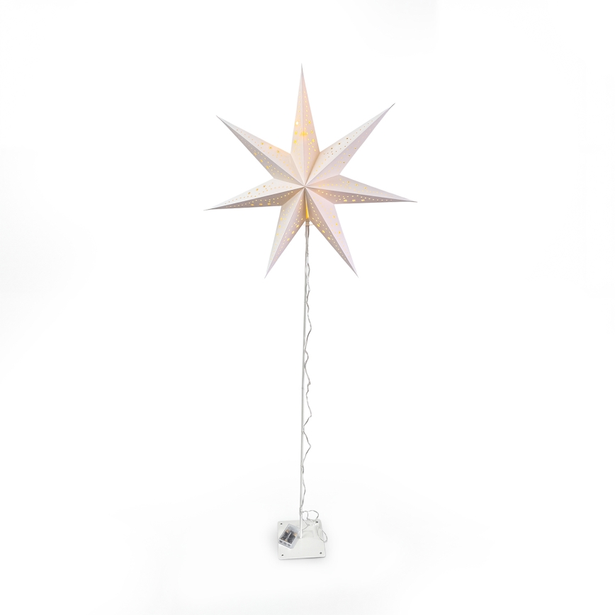 BRILAGI - Décoration de Noël LED/3xAA Étoile 60 cm