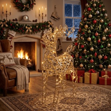 BRILAGI - décoration de Noël LED 40xLED/3xAA IP20 blanc chaud