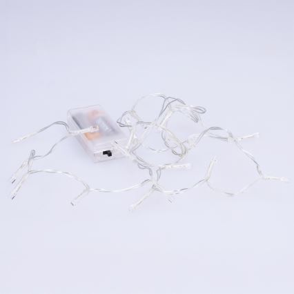 Brilagi - décoration de Noël LED en forme d'étoile, alimentée par 2 piles AA