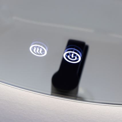 Brilagi - LED verwarmde badkamerspiegel DEMI PRO LED/20W/230V Ø 60 cm IP44 CRI 90 dimbaar + CCT