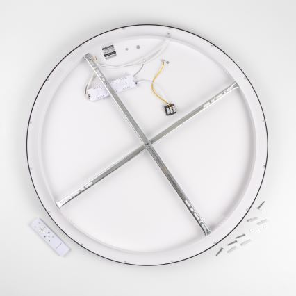 Brilagi - LED Dimbare plafondlamp FALCON II LED/108W/230V 3000-6500K Ø 80 cm zwart + met afstandsbediening