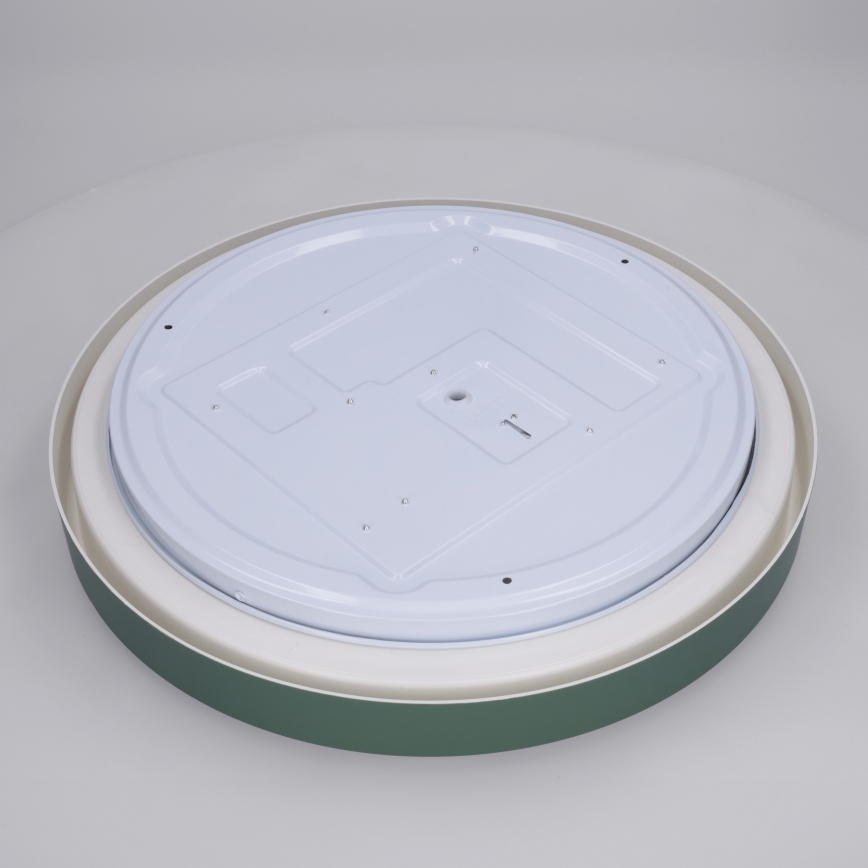 Brilagi - Dimbare LED-plafondlamp MATTEO LED/48W/230V 3000-6500K Ø 41 cm groen + afstandsbediening