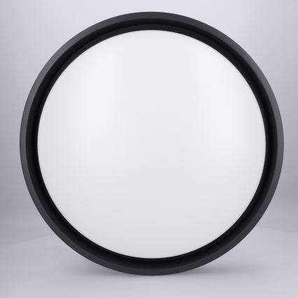 Brilagi - Dimbare LED-plafondlamp MATTEO LED/48W/230V 3000-6500K Ø 41 cm zwart + afstandsbediening
