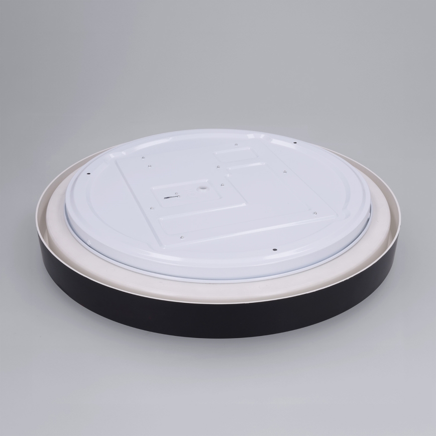 Brilagi - Dimbare LED-plafondlamp MATTEO LED/48W/230V 3000-6500K Ø 41 cm zwart + afstandsbediening