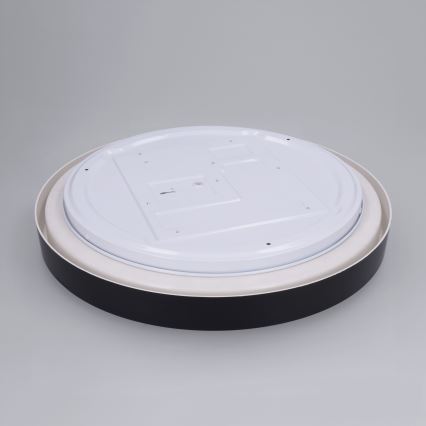 Brilagi - Dimbare LED-plafondlamp MATTEO LED/48W/230V 3000-6500K Ø 41 cm zwart + afstandsbediening