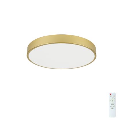 Brilagi - Dimbare LED-plafondlamp POOL LED/60W/230V 3000-6000K Ø 60 cm goudkleurig + afstandsbediening