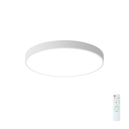 Brilagi - LED dimbare plafondlamp POOL LED/60W/230V 3000-6000K Ø 60 cm wit + afstandsbediening