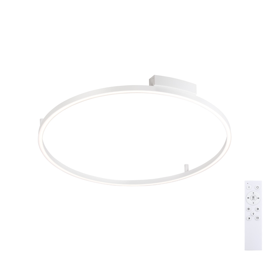 Brilagi - Dimbare LED-plafondlamp PORTOFINO LED/60W/230V 3000-6000K Ø 80 cm wit + afstandsbediening