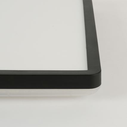 Brilagi - Dimbare LED-plafondlamp ULTRA SLIM LED/18W/230V 2700-6500K 30x30 cm zwart + afstandsbediening