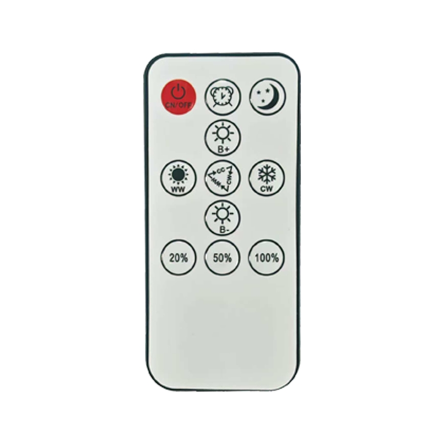 Brilagi - Dimbare LED-plafondlamp ULTRA SLIM LED/18W/230V 2700–6500K Ø 30 cm wit + afstandsbediening