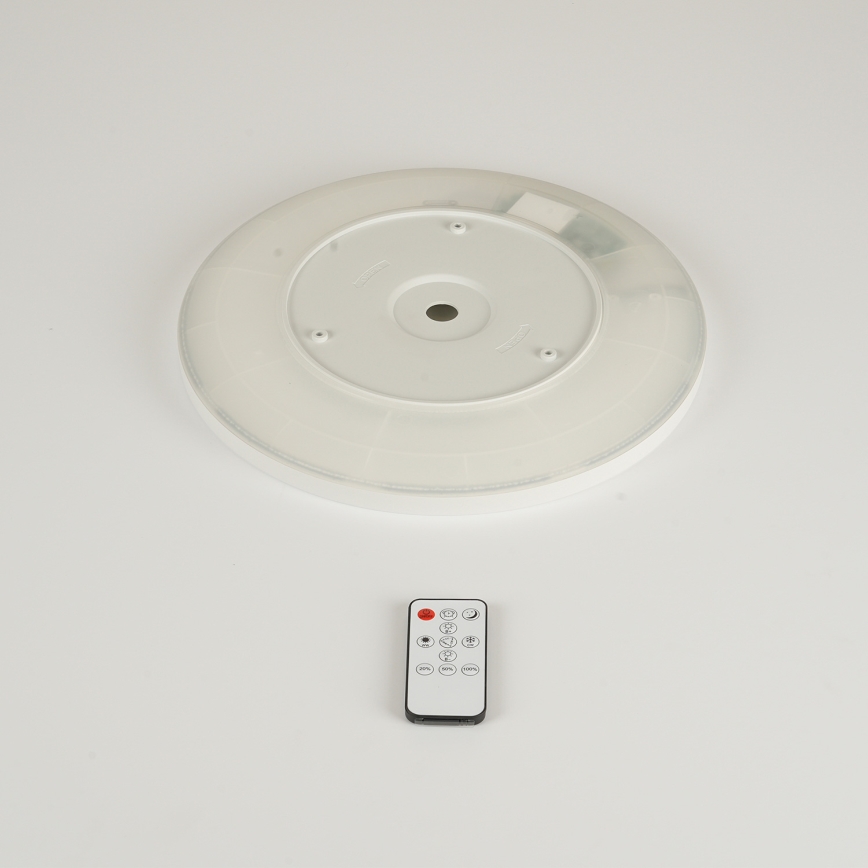 Brilagi - Dimbare LED-plafondlamp ULTRA SLIM LED/18W/230V 2700–6500K Ø 30 cm wit + afstandsbediening